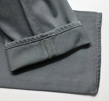 FOB FACTORY (エフオービーファクトリー) 5 POCKET PIQUE PANTS / 5ポケット ピケパンツ #F1134 未使用品 チャコール w30 / ワークパンツ_画像6