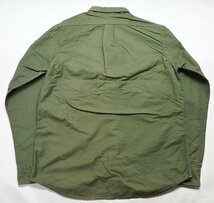 Workers K&T H MFG Co (ワーカーズ) Modified BD Shirt Garment Dye / ボタンダウンシャツ ガーメントダイ オリーブ size 15(M)_画像2