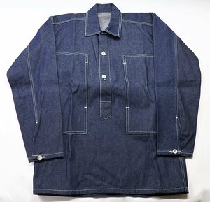 YMCLKY (ワイエムシーエルケーワイ) U.S.Army Denim Pullover Jacket / アーミーデニム プルオーバージャケット 未使用品 size 38R