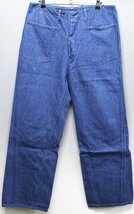 UNION SUPPLY (ユニオンサプライ) 12oz. AHINA WORK PANTS / アヒナワークパンツ US41490 美品 w34 / 東洋エンタープライズ_画像2