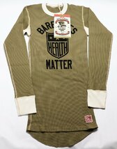 Bo's Glad Rags (ボーズグラッドラグス) ツートン サーマル アンダーシャツ プリント C20-01KH 未使用品 size M / バーンストーマーズ_画像1