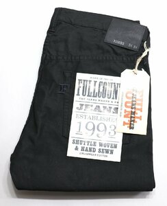 Fullcount × ROLL (フルカウント × ロール) Lot RL-007 Black Dobby Cloth Slim Straight / ドビークロス スリムストレート 未使用品 34