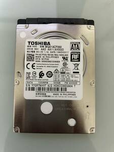 ★送料無料★東芝/HHD★MQ01ACF050★500GB★内蔵2.5吋/SATA-HHD★7200rpm★動作確認★中古美品★