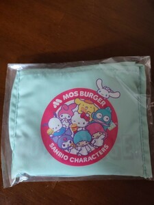 モスバーガー×サンリオキャラクターズ ポケッタブルマルシェバッグ　エコバッグ　sanrio