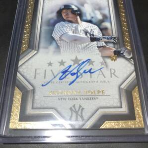 topps 2023 five star auto card anthony volpe ルーキー直筆サインカード ☆直書き☆の画像1