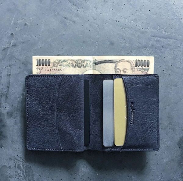 二つ折り財布 本革 OLD WALLET MINI