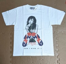 希少 新品 ヴィンテージ ほしのあき Tシャツ グラビア kiks tyo ロッキンジェリービーン エロ 80s 90s ヌード 芸能人 バンド jordan nike_画像2