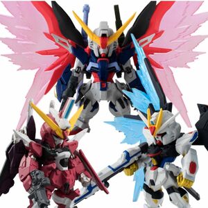 【新品未開封】FW GUNDAM CONVERGE 機動戦士ガンダムSEED DESTINY 3体セット プレミアムバンダイ限定