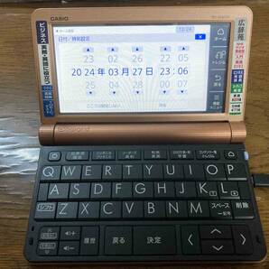 ■■■動作確認済み CASIO 電子辞書 XD-SR8500 ピンクゴールド■■■の画像7