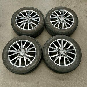 タイヤ付き純正ホイール4本セット　ヴォクシー　ZRR80W　16×6J　+50　114.3　5穴　205/55R16　2020年製　4ミリ