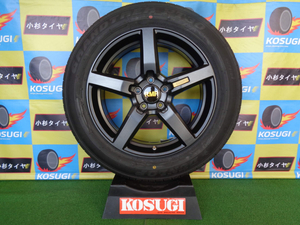 RMP　050F　8J-18　5H114.3　+42　ダンロップ　PT30　225/60R18　レガシィアウトバック　エクストレイル　中古セット　神奈川県