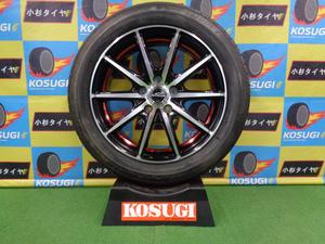 シュナイダーRX-02　7J-17　5H114.3　+48　NH100RV　205/55R17　新型ノア　ボクシー　新型ステップワゴン　中古セット