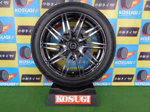 美品　ウェッズ　レオニス・グレイラ　7J-17　5H114.3　+53　ミネルバ　205/50R17　中古セット　神奈川県