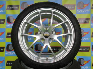 ＢＭＷ用！　ＢＢＳ　ＲＩ-Ａ　8J/9J-18 5H120 +45+50　BBSボルト付属　ミシュラン　パイロットスポーツ４ＺＰ！