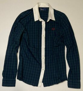 130A FRED PERRY フレッドペリー シャツ トップス チェック【中古】