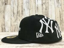 143A Supreme × Newera New York Yankees BOX Logo Cap シュプリーム ニューエラ キャップ【中古】_画像3