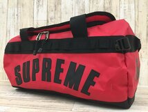 146B Supreme×THE NORTH FACE 19ss Arc Logo Small Base Camp Duffle Bag シュプリーム【中古】_画像1