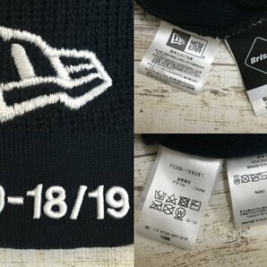 143A F.C.Real Bristol New Era 18AW F.C.R.B ニット帽 FCRB-189081【中古】の画像9