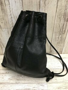 146A MOTO レザーナップサック BAG モト バッグ 鞄【中古】