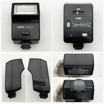 FN11587A【1000円スタート!!】Canon キャノン AE-1 フィルム カメラ SIGMA シグマ レンズ ストロボ 3点セット _画像9