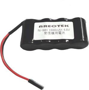 ニッケル水素充電式 平型 4.8V 1600mAh 受信機用電池