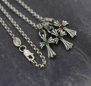 クロムハーツ/ベビーファット×3!ロールチェーン/4点セット/3色カラー/ロールチェーン/インボイス/1円から！CHROME HEARTS