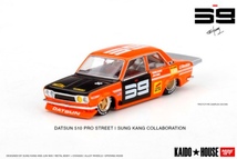 即決！ KAIDO★HOUSE x トゥルースケール MINI GT 1/64 ダットサン 510 プロストリート SK510 オレンジ 004 新品・未開封品_画像3