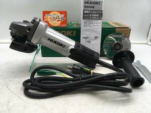 【領収書発行可】☆HiKOKI/ハイコーキ AC100V 100mm ディスクグラインダー アルミボディ スナップスイッチタイプ G10SHA [IT1FYZ986PZM]