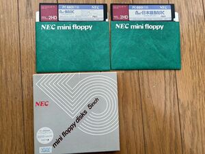 【動作未確認】NEC PC-8801MA 5インチFD n88-BASICシステムディスク / n88-日本国BASICシステムディスク