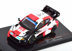 イクソ 1/43 トヨタ GR ヤリス WRC モンテカルロラリー 2023 #17 S.Ogier/V.Landais IXO TOYOTA YARIS WRC ミニカー