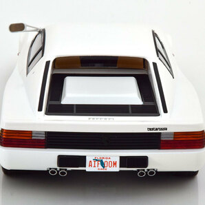 KK-Scale 1/18 フェラーリ テスタロッサ 1984 ホワイト US仕様 マイアミバイス Ferrari Testarossa Monospecchio white US-Versionの画像5