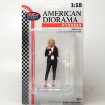 アメリカン ジオラマ 1/18 オンエア アナウンサー 女性 American Diorama Figure On-Air 1 フィギュア_画像1