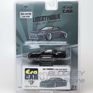 【レア！チェイス】エラカー 1/64 リバティーウォーク レクサス LC500 ブラック Era Car LEXUS LB Works LC500 LS21LC2501