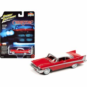 Johnny Lightning 1/64 クリスティーン プリマス フューリー 1958 昼間バージョン Christine Plymouth Fury ミニカー