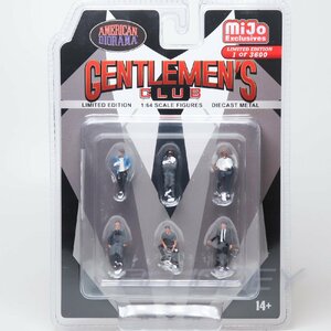 アメリカン ジオラマ 1/64 ジェントルマンズ クラブ フィギア セット American Diorama Figures Gentlemen’s Club MiJo