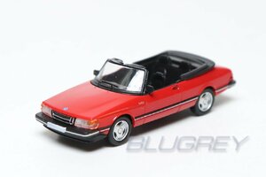 PCX87 1/87 サーブ 900 カブリオレ 1986 レッド PREMIUM CLASSIXXS SAAB 900 Cabriolet HOスケール ミニカー