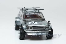 【レア！チェイス】Kaido House x Mini GT 1/64 ダットサン DATSUN KAIDO 510 ワゴン 4x4 ウィンター ホリデー KHMG092_画像5