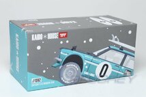 【レア！チェイス】Kaido House x Mini GT 1/64 ダットサン DATSUN KAIDO 510 ワゴン 4x4 ウィンター ホリデー KHMG092_画像7