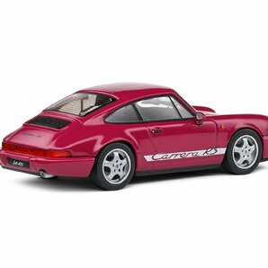 ソリド 1/43 ポルシェ 911 (964) カレラ RS 1992 ルビースターレッド SOLIDO PORSCHE Carrera ミニカーの画像4