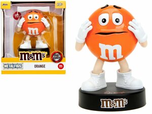 JADA TOYS M&M's オレンジ メタルフィギア エムアンドエムズ 4インチ ダイキャスト ディスプレイ インテリア