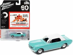 Johnny Lightning 1/64 ボンドカー フォード マスタング 007 サンダーボール作戦 FORD Mustang JLSP273