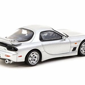 ターマックワークス 1/64 マツダ RX-7 FD-3S マツダスピード Aスペック シルバー Tarmac Works Mazda Mazdaspeed ミニカーの画像3