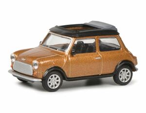  Schuco 1/64 Mini Cooper 1970 open roof Brown metallic Schuco Mini Cooper Brown Metallic 452021900