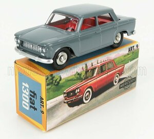 マーキュリー 1/48 フィアット 1300 ベルリーナ 1961 グレー FIAT 1300 BERLINA 1961 アシェット HACHETTE MERCURY 復刻版