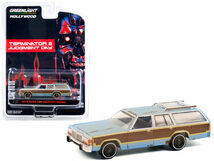 グリーンライト 1/64 ターミネーター2 フォード カントリー スクワイア 1979 Greenlight Ford Country Squire Terminator 2_画像1