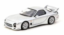 ターマックワークス 1/64 マツダ RX-7 FD-3S マツダスピード Aスペック シルバー Tarmac Works Mazda Mazdaspeed ミニカー_画像2