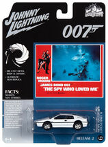 Johnny Lightning 1/64 ボンドカー ロータス エスプリ ホワイト 007 私を愛したスパイ Lotus Esprit ミニカー_画像3