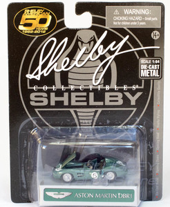 Shelby Collectibles 1/64 シェルビー アストンマーチン DBR1 #5 グリーン シェルビーコレクティブルズ Aston Martin ミニカー