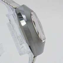 １円スタート！ RADO ラドー EIGER アイガー 自動巻 デイト メンズ 腕時計 カットガラス 社外ベルト(ジャンク) 逸品質屋 丸高 K00132_画像4