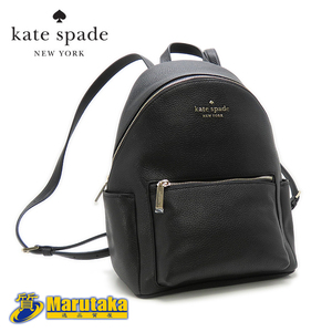 送料無料 未使用品 ケイトスペード KATESPADE レイラ ドーム バックパック リュックサック K8155 レザー 黒 逸品質屋 丸高 24k19-1